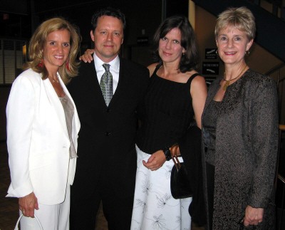 Kerry Kennedy, Steven Culp with his wife Barbara and Anne Peterson at All Saints Church